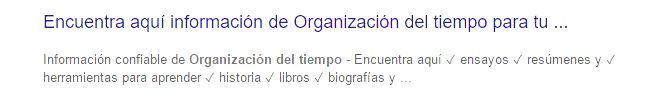 Título cortado en post