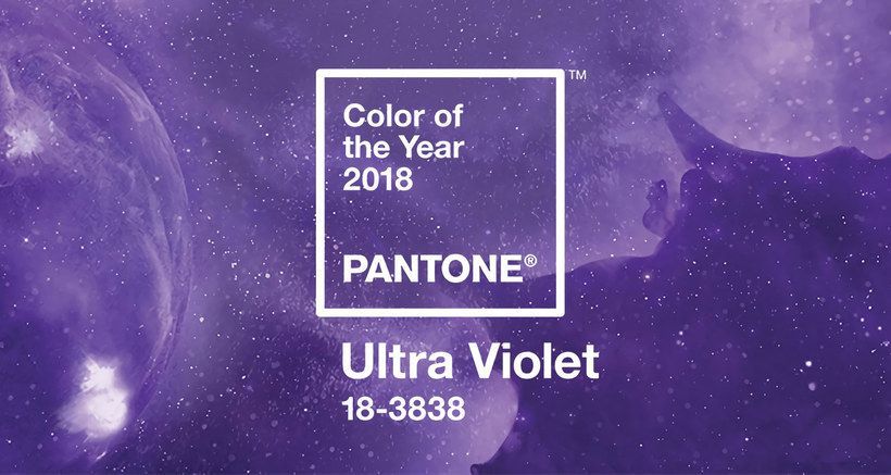Color del año Pantone 2018: Ultravioleta