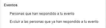 Conexiones con eventos