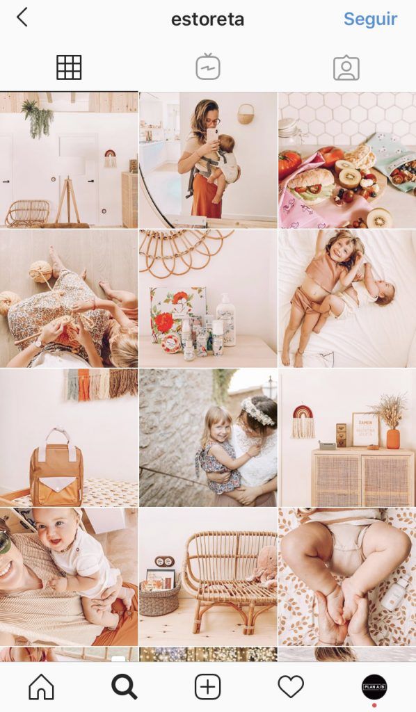 Feed de Instagram de Estoreta
