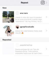 Repost para Instagram