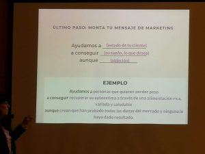 Monta tu mensaje de marketing