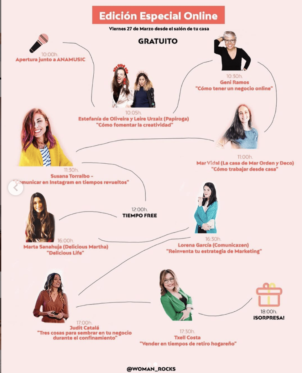 Programa Woman Rocks Online
