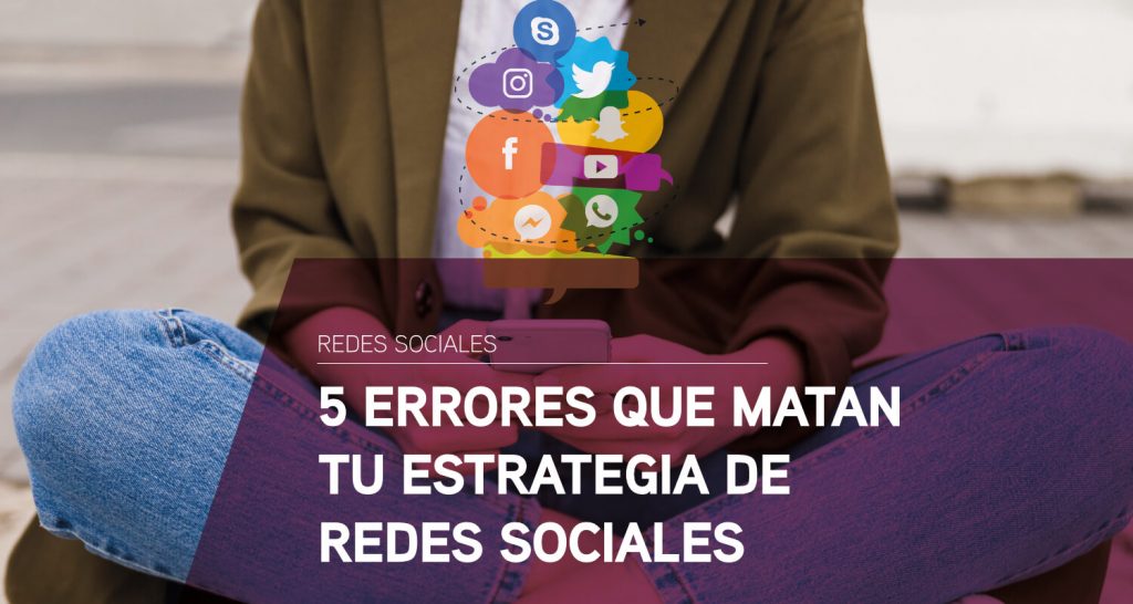 errores redes sociales