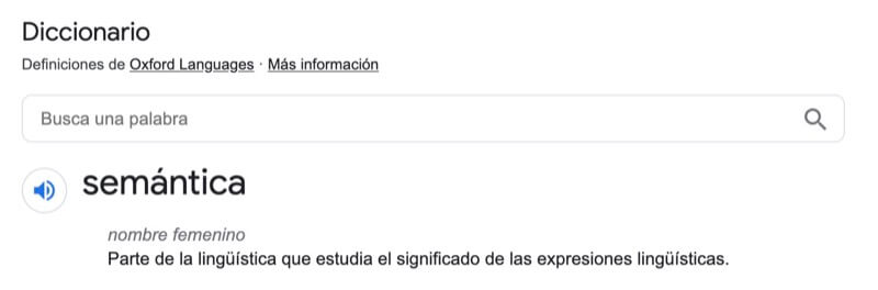 Definición de semántica para comprender el SEO semántico