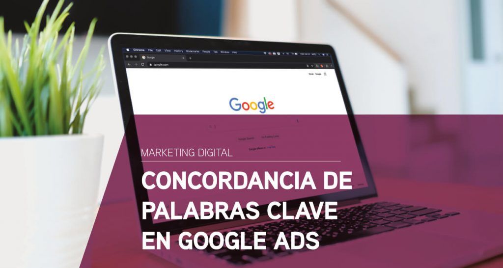 concordancia palabras clave google ads